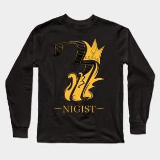 Nigist/Queen Long Sleeve T-Shirt